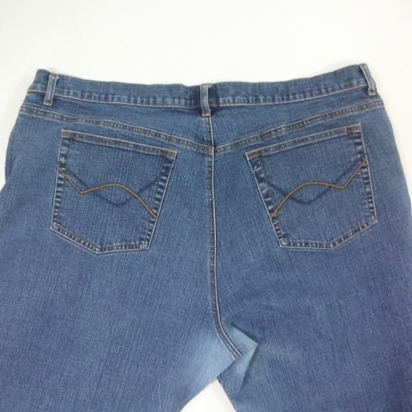 Venezia Womans Denim High Rise Jeans - 26W  Petite - Picture 5 of 6